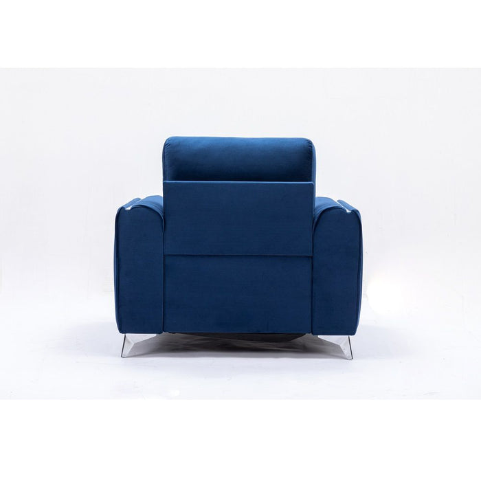 Wenona - Chair - Blue Velvet