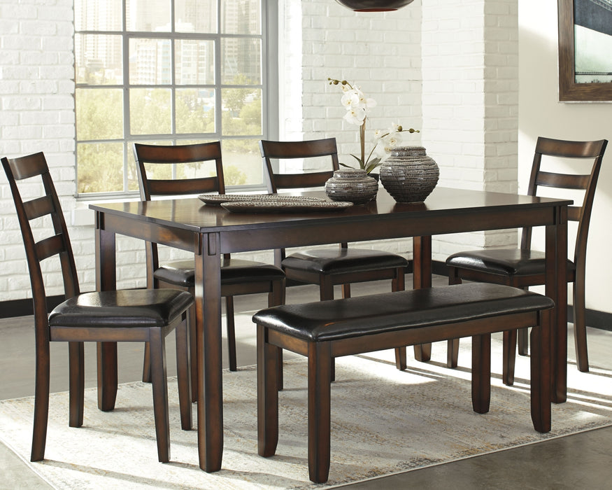 Coviar Dining Room Table Set (6/CN)