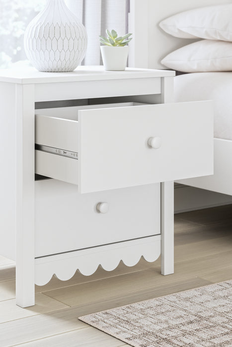 Hallityn Two Drawer Night Stand