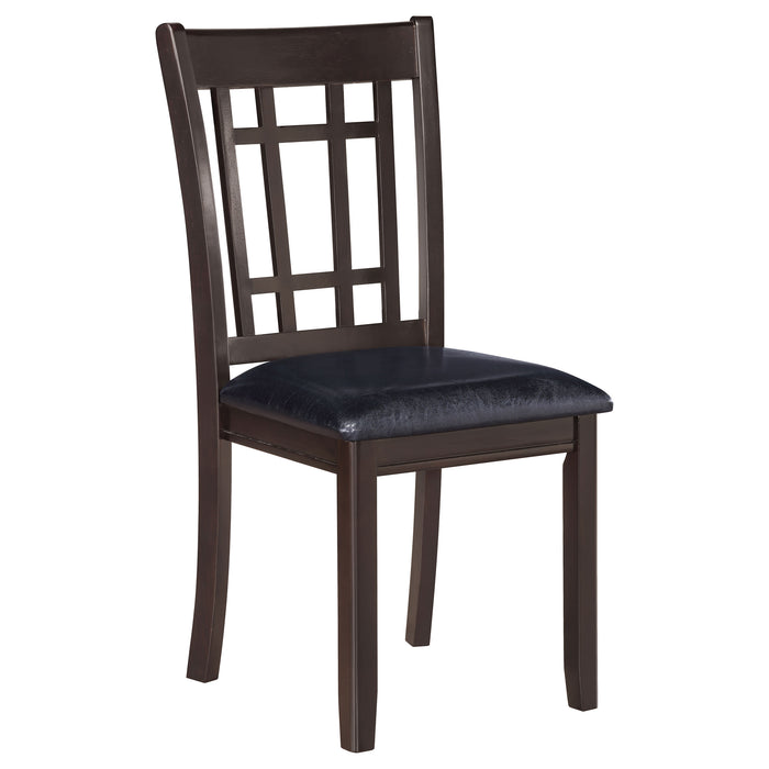 Lavon Wood Dining Side Chair Espresso (Set of 2)