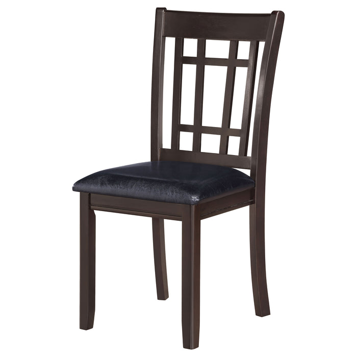 Lavon Wood Dining Side Chair Espresso (Set of 2)