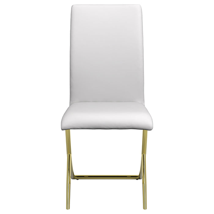 Carmelia Upholstered Dining Side Chair White (Set of 4)