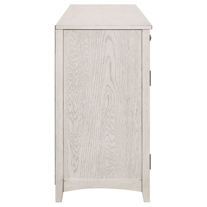 Kirby 3-drawer Sideboard Buffet Cabinet Rustic Off White