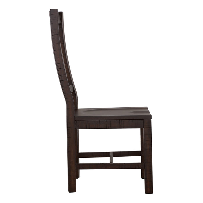 Calandra Wood Dining Side Chair Vintage Java (Set of 2)