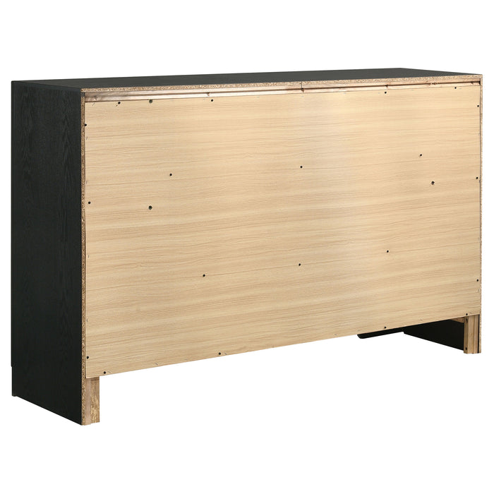 Miranda 7-drawer Dresser Black