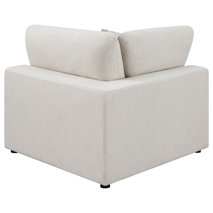Serene 4-piece Upholstered Modular Sectional Sofa Beige