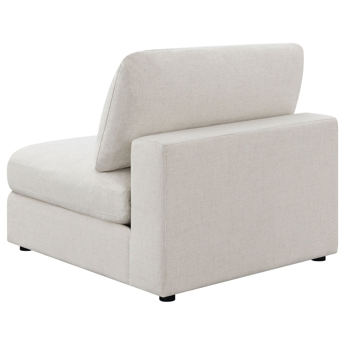 Serene 4-piece Upholstered Modular Sectional Sofa Beige