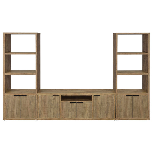 Tabby 3-piece 60" TV Entertainment Center Mango