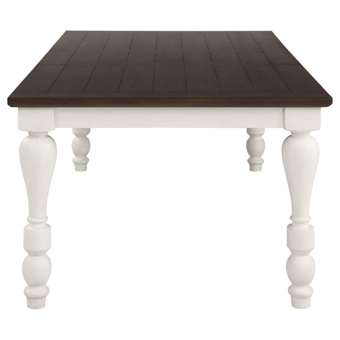 Madelyn 5-piece Rectangular Dining Table Set Coastal White