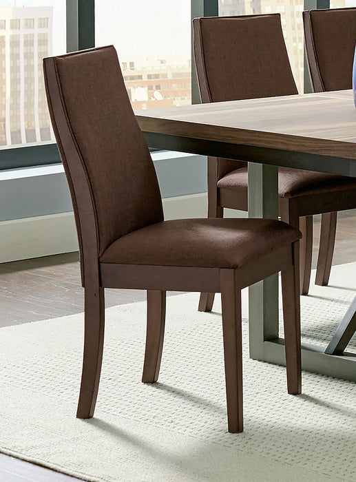Spring Creek Upholstered Dining Chair Chocolate (Set of 2)