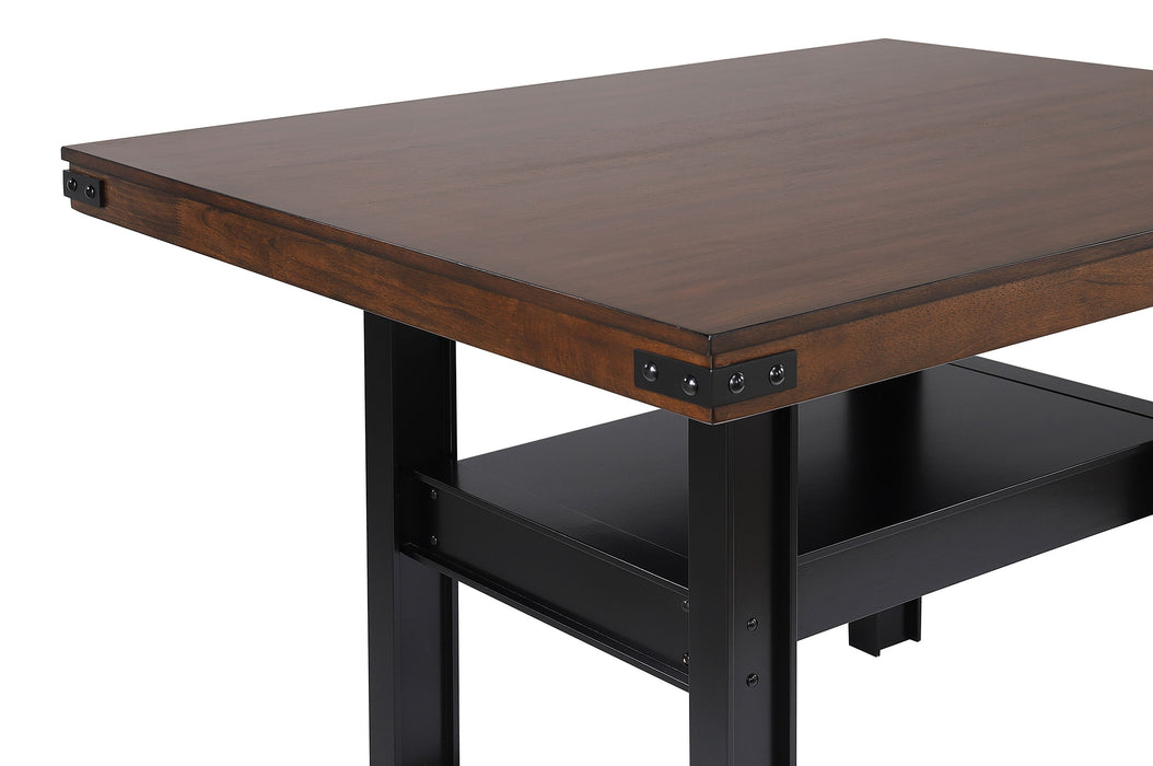 Patterson 60-inch Counter Height Dining Table Mango Oak