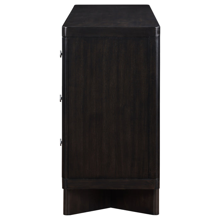 Hathaway 3-drawer Sideboard Buffet Cabinet Acacia Brown
