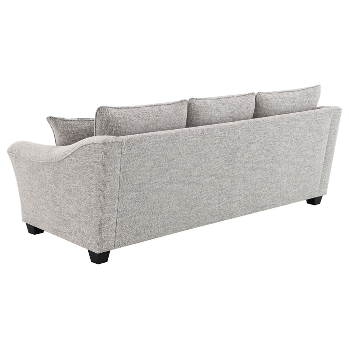 Tomkins Boucle Upholstered Sofa Light Grey