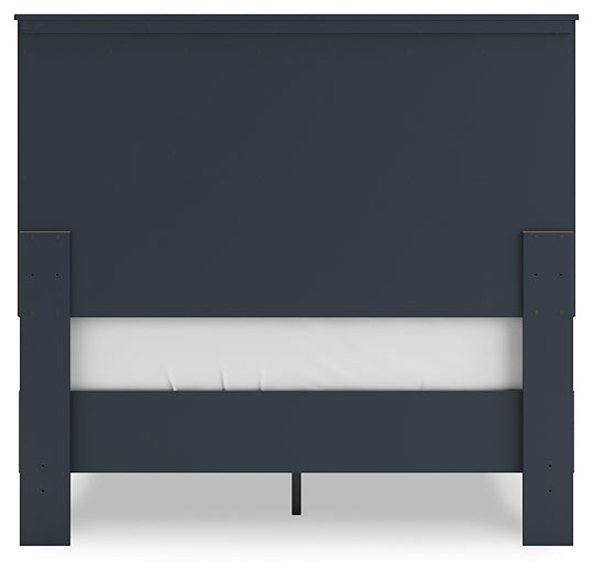 Simmenfort Full Panel Headboard with 2 Nightstands