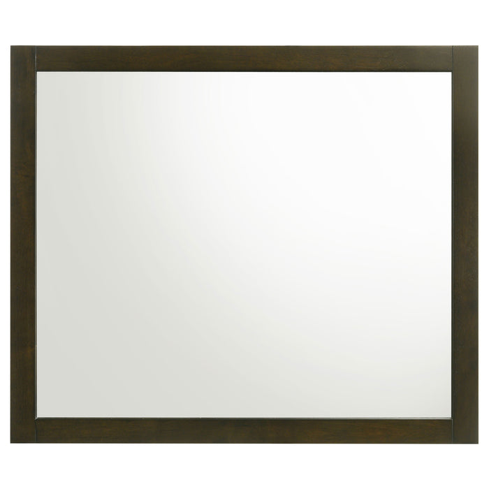 Wilkes Dresser Mirror Dark Cocoa