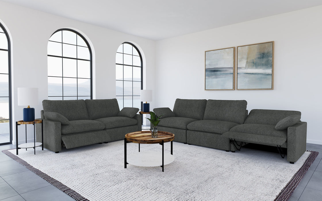 Collins Modular Power Sofa Dark Grey