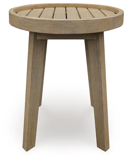 Marina Sun Round End Table