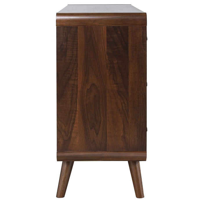 Robyn 6-drawer Bedroom Dresser Dark Walnut