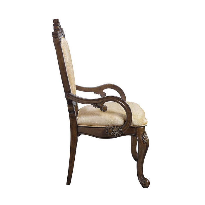 Devayne - Dining Chair (Set of 2) - Dark Walnut Finish