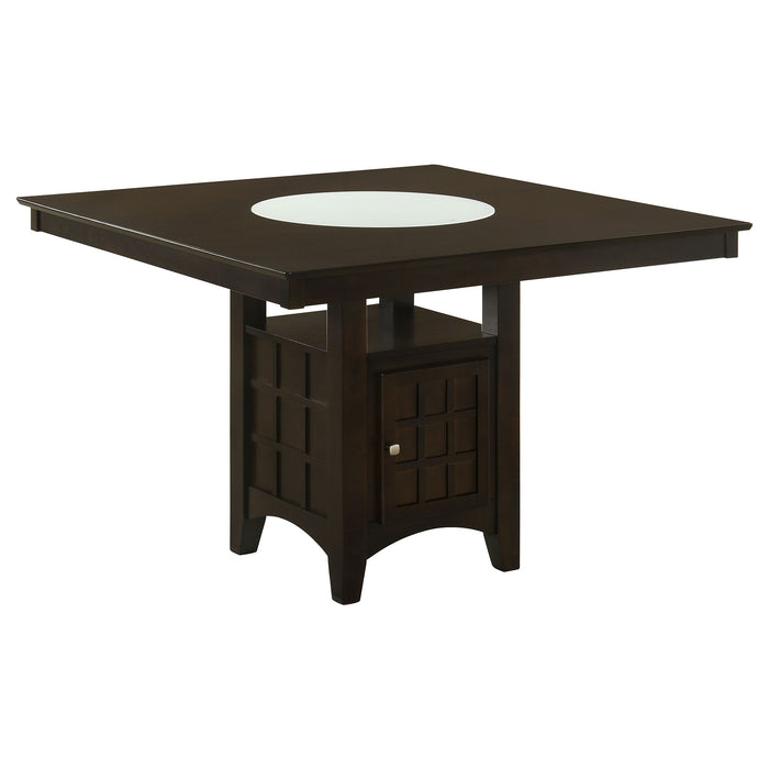 Gabriel 52-inch Counter Height Dining Table Cappuccino