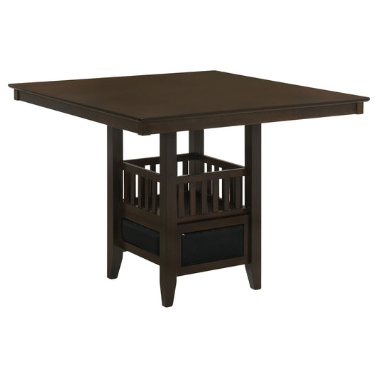 Jaden Square 47-inch Counter Height Dining Table Espresso