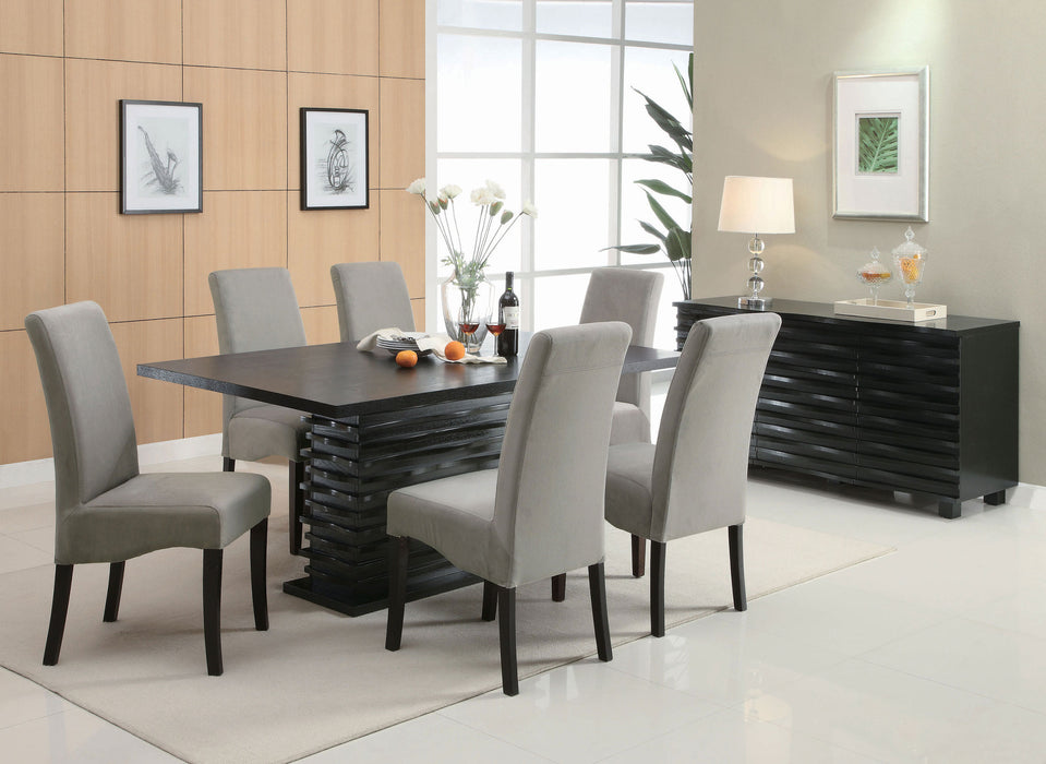 Stanton Rectangular 66-inch Dining Table Black