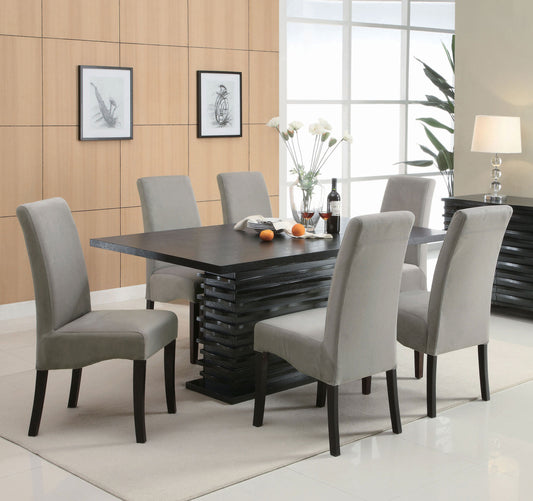 Stanton 5-piece Rectangular Dining Table Set Grey