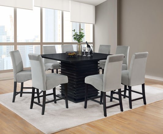 Stanton 5-piece Square Counter Height Dining Table Set Grey