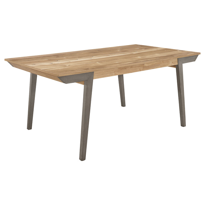 Nogales Rectangular 71-inch Wood Dining Table Coastal Grey