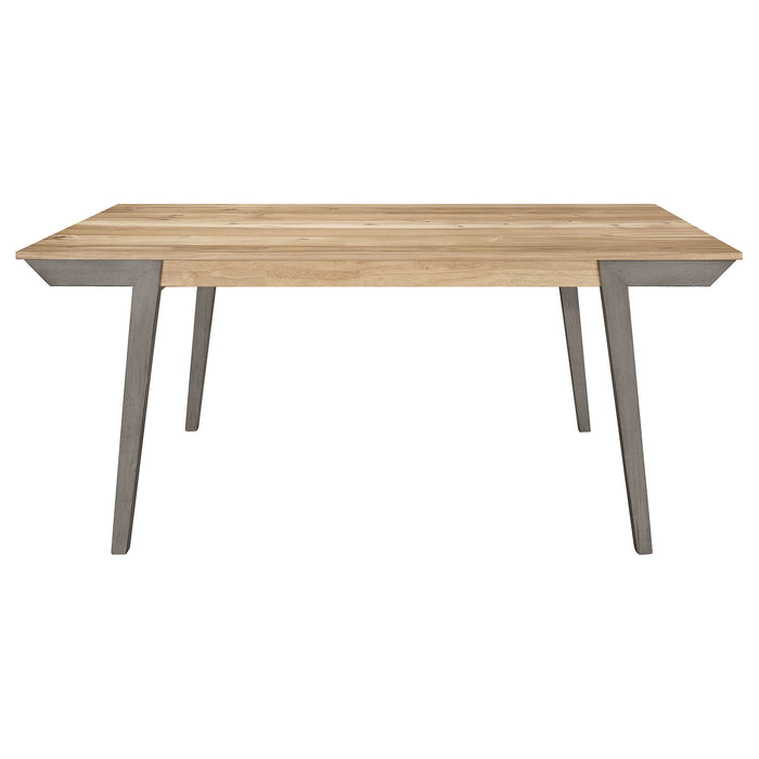 Nogales Rectangular 71-inch Wood Dining Table Coastal Grey