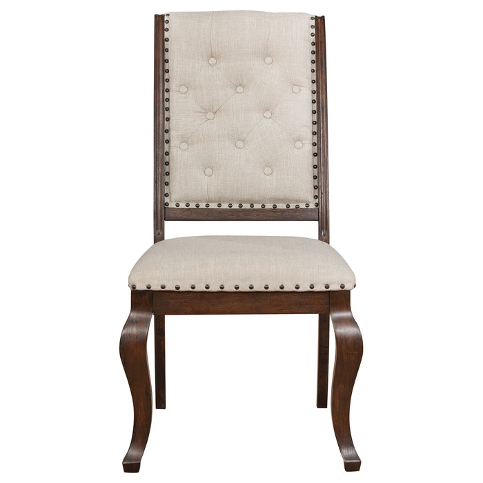 Brockway Upholstered Dining Chair Barley Java (Set of 2)