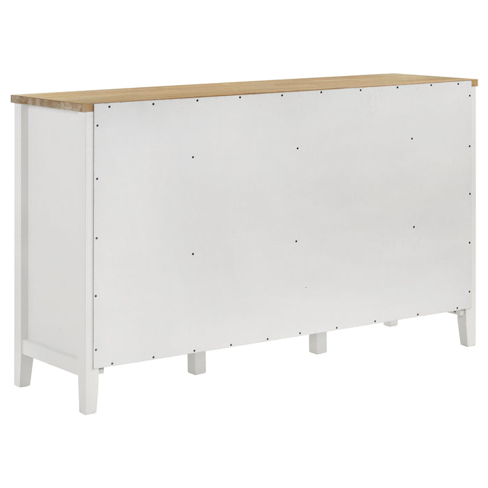 Hollis 2-door Dining Sideboard Buffet Storage Cabinet White
