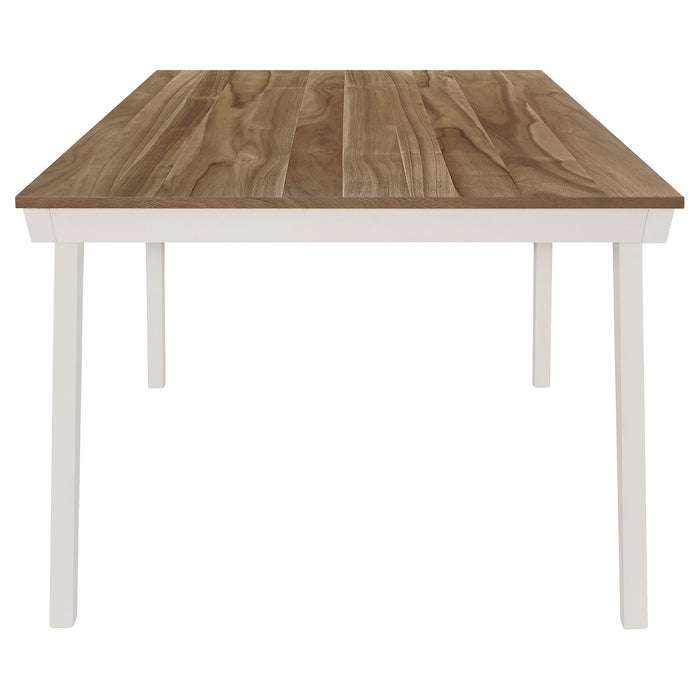 Nogales Rectangular 71-inch Wood Dining Table Off White