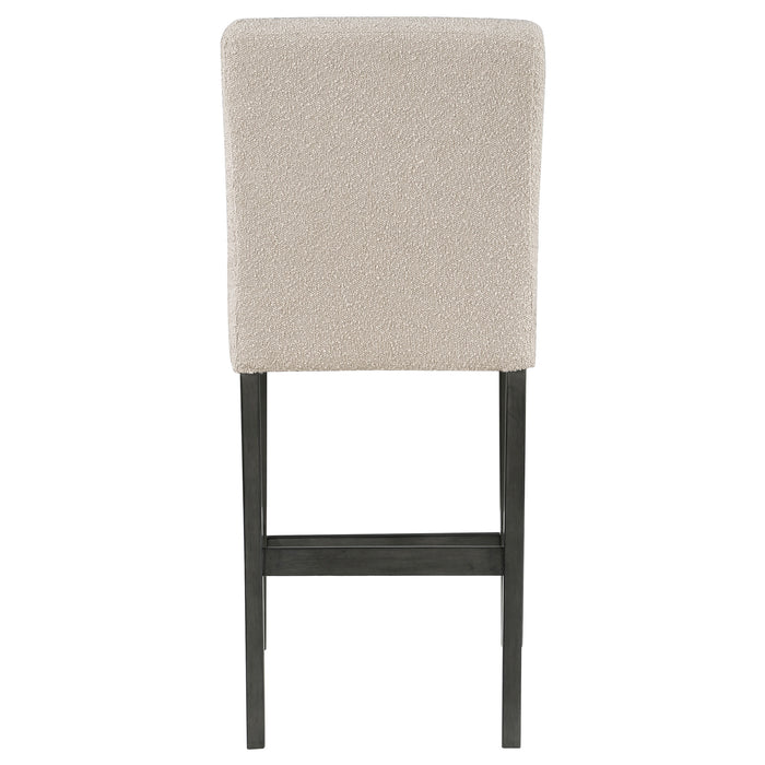 Alba Boucle Upholstered Counter Chair Beige (Set of 2)
