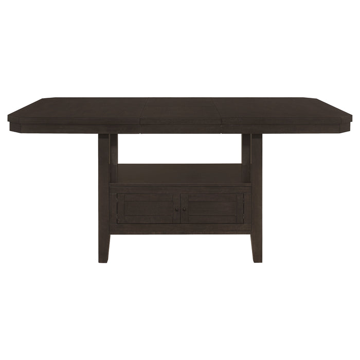 Prentiss 5-piece Butterfly Leaf Dining Table Set Cappuccino