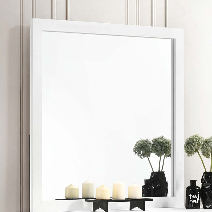 Kendall Dresser Mirror White