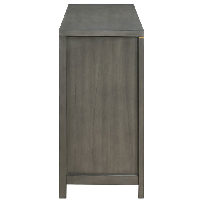 Kieran 6-drawer Dresser Grey