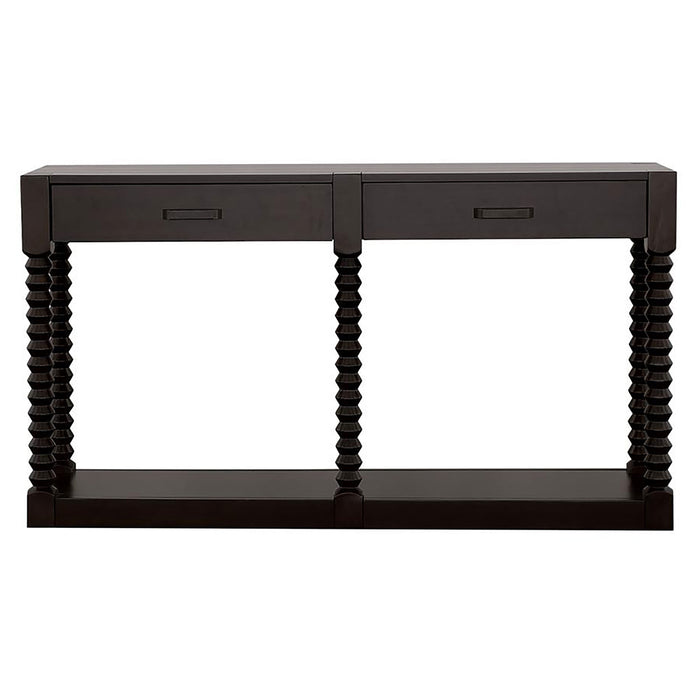 Meredith 2-drawer Wood Entryway Console Table Coffee Bean