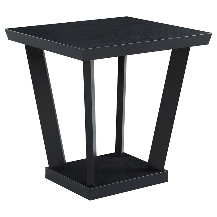 Aminta 3-piece Coffee and End Table Set Black