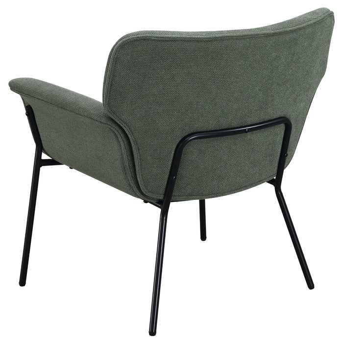 Davina Upholstered Flared Arm Accent Chair Ivy