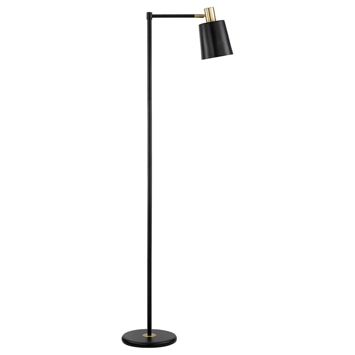 Rhapsody 60-inch Metal Adjustable Task Floor Lamp Black