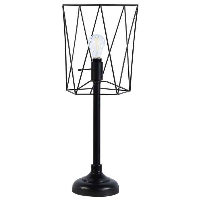Mayfield 26-inch Open Frame Torch Table Lamp Black